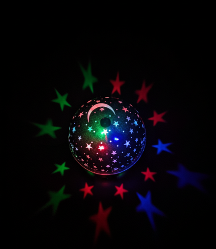 Star Moon Projector UK - LED Night Light for Baby Nursery