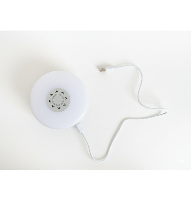LED Touch Lamp UK - Dimmable Night Light with USB Charging