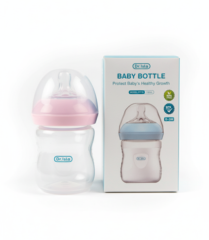 Baby Bottle 150ml UK - Food Grade Silicone Feeder for British Babies | TINY TOES