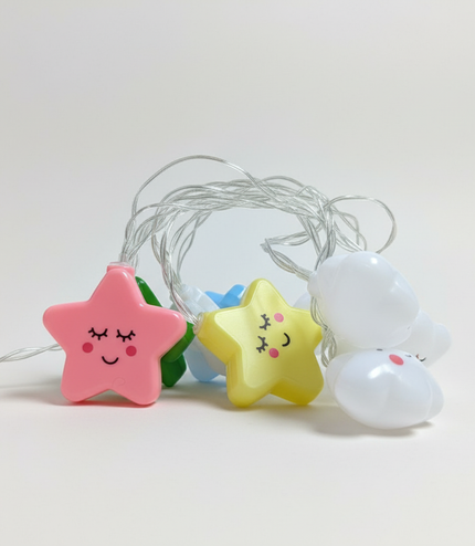 Cloud String Lights UK - LED Nursery Night Light Decoration