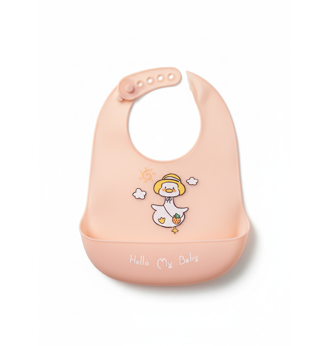 Waterproof Baby Bib UK - Rainbow Design for British Babies | TINY TOES