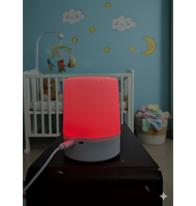 LED Touch Lamp UK - Dimmable Night Light with USB Charging