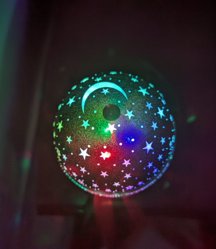 Star Moon Projector UK - LED Night Light for Baby Nursery