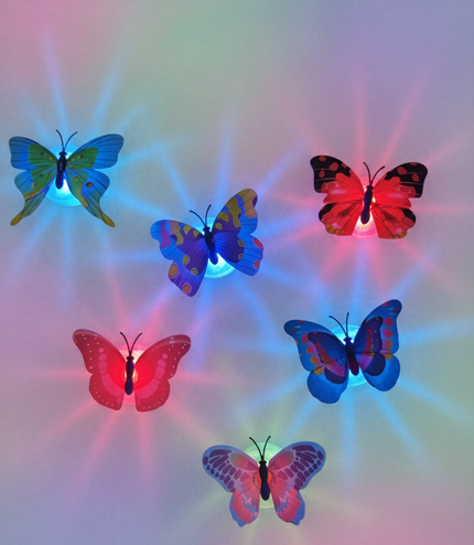 Butterfly Wall Lights UK - LED Nursery Night Light Decor.