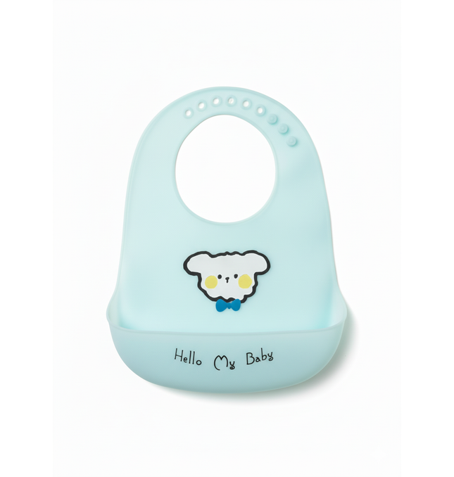 Waterproof Baby Bib UK - Rainbow Design for British Babies | TINY TOES