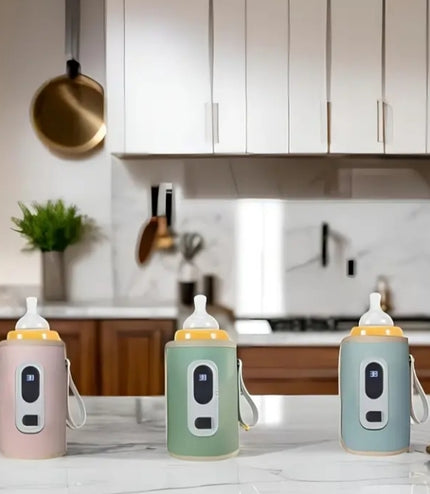 Portable Baby Bottle Warmer UK - USB Travel Feeder for British Families | TINY TOES