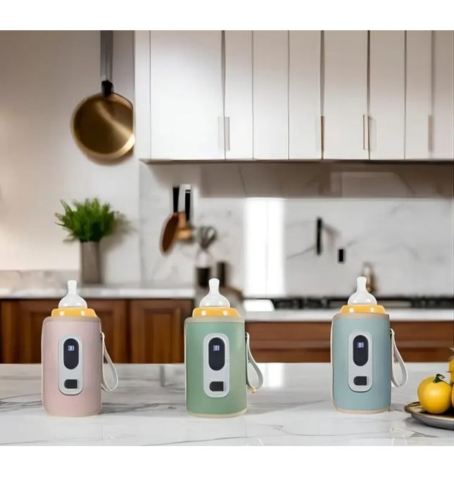 Portable Baby Bottle Warmer UK - USB Travel Feeder for British Families | TINY TOES
