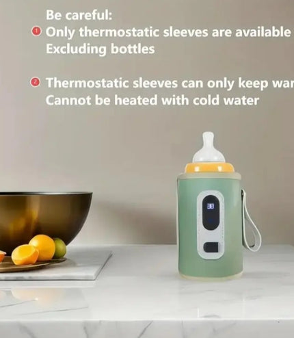 Portable Baby Bottle Warmer UK - USB Travel Feeder for British Families | TINY TOES