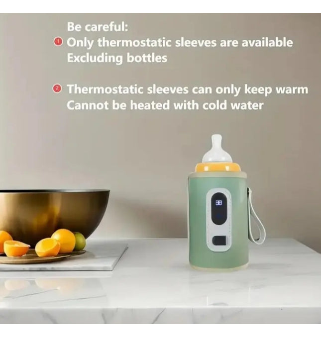 Portable Baby Bottle Warmer UK - USB Travel Feeder for British Families | TINY TOES