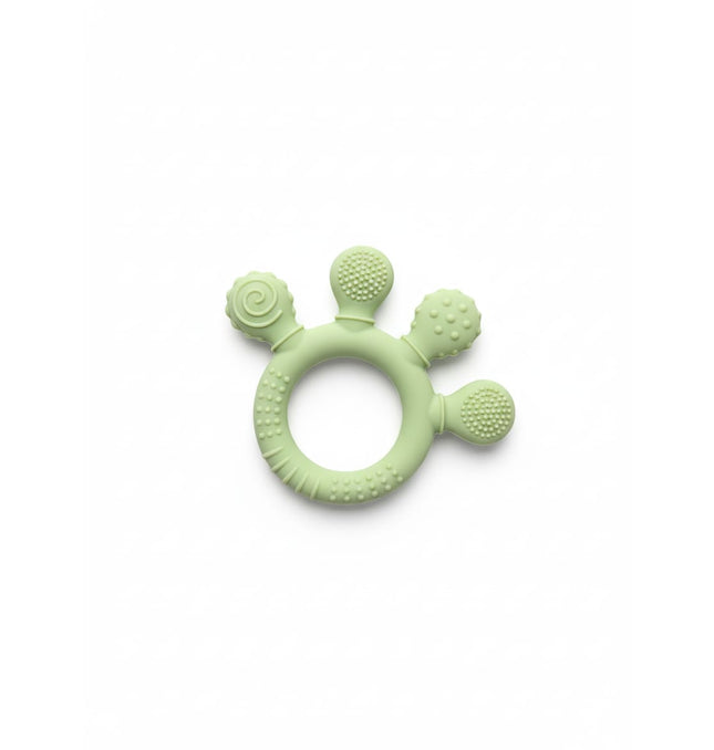 Baby Silicone Teether UK - BPA-Free Safe Teething Toy for British Babies | TINY TOES