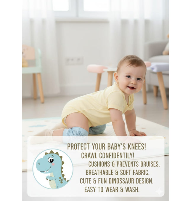 Baby Knee Pads UK - Crawling Protection for British Toddlers | TINY TOES