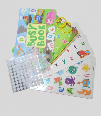 Busy Book for Kids UK - Educational Learning Toy for British Children Ages 2-5 | TINY TOES