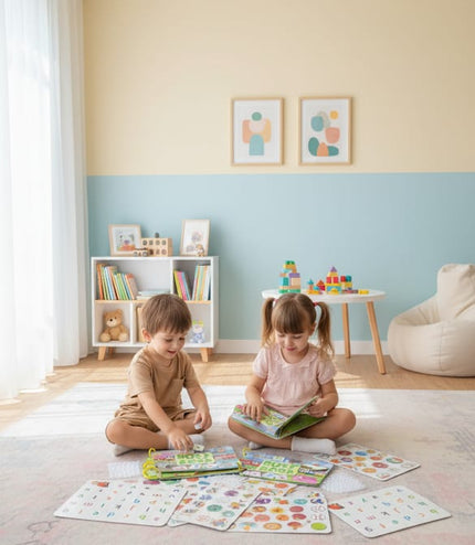 Busy Book for Kids UK - Educational Learning Toy for British Children Ages 2-5 | TINY TOES