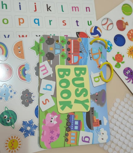 Busy Book for Kids UK - Educational Learning Toy for British Children Ages 2-5 | TINY TOES