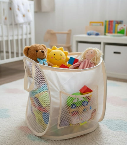 Baby Storage Basket UK - Nursery Organiser & Toy Storage