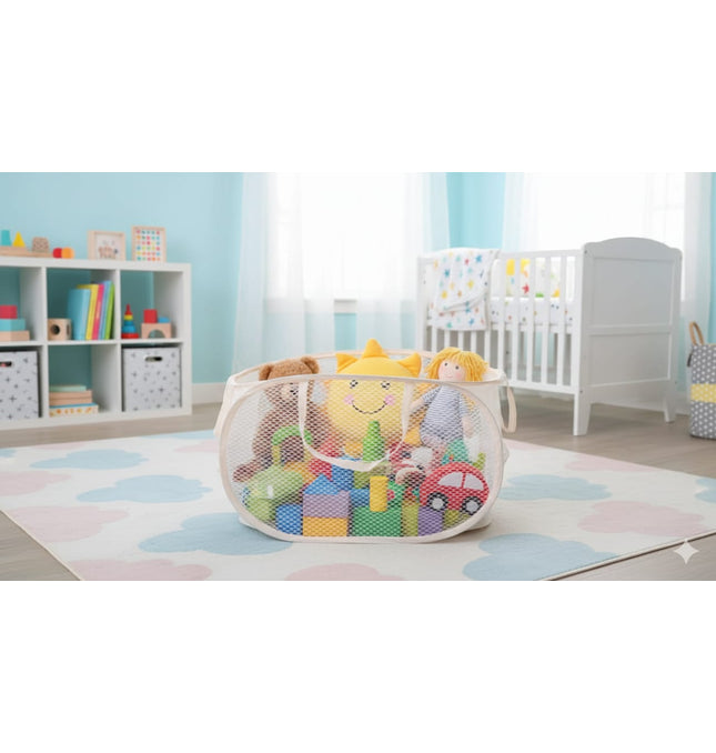 Baby Storage Basket UK - Nursery Organiser & Toy Storage