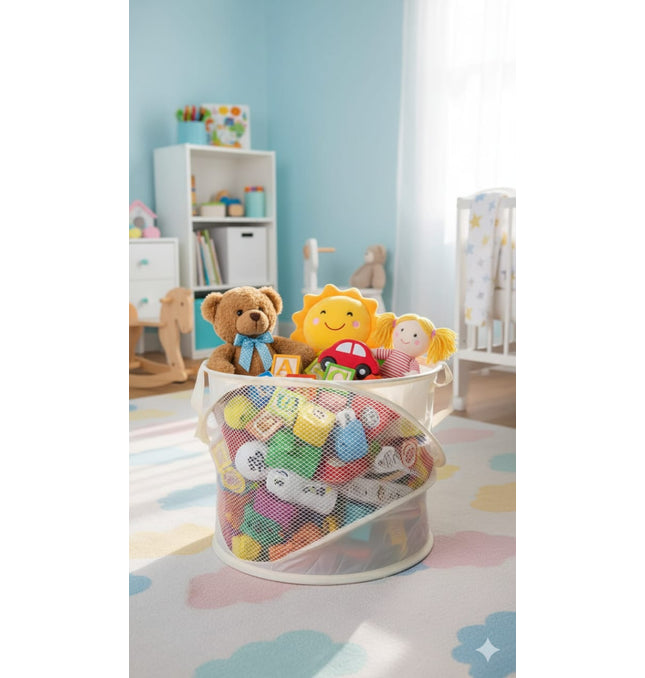 Baby Storage Basket UK - Nursery Organiser & Toy Storage