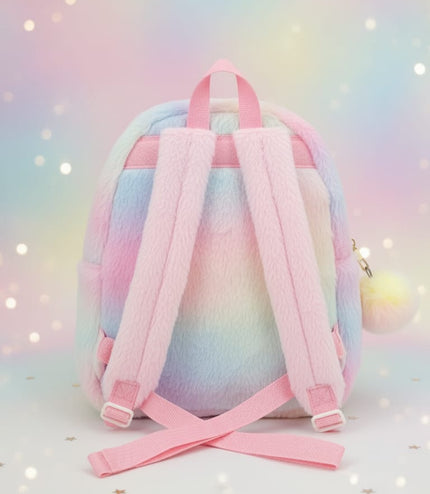 Rainbow Unicorn Backpack UK - Large Colourful Baby Bag for British Kids | TINY TOES