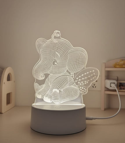 3D Animal Night Light UK - LED Nursery Lamp for Baby Room