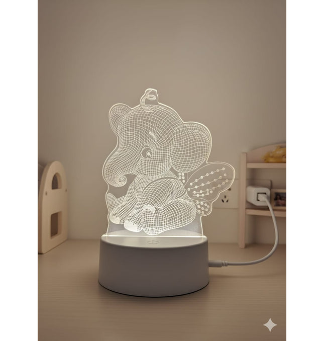 3D Animal Night Light UK - LED Nursery Lamp for Baby Room