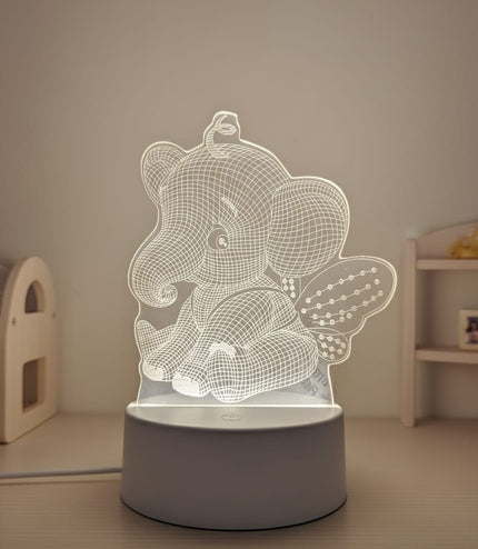 3D Animal Night Light UK - LED Nursery Lamp for Baby Room
