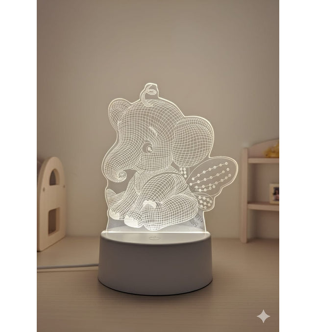 3D Animal Night Light UK - LED Nursery Lamp for Baby Room