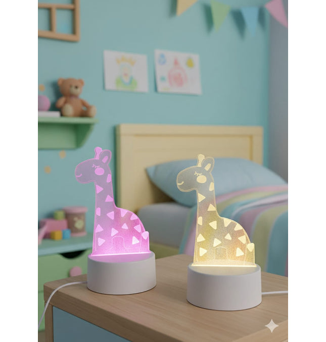 3D Animal Night Light UK - LED Nursery Lamp for Baby Room