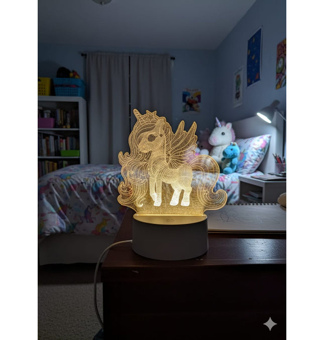 3D Animal Night Light UK - LED Nursery Lamp for Baby Room