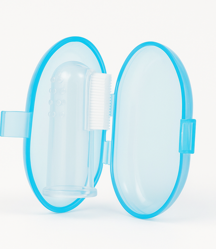 Baby Finger Toothbrush UK - BPA-Free Silicone for British Babies First Teeth | TINY TOES