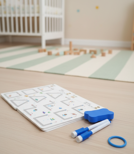 Baby Finger Tracing Toy UK - Early Learning Development for British Toddlers | TINY TOES